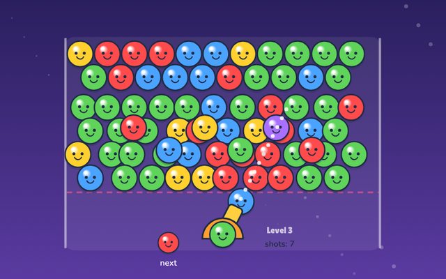 Bubble Shooter game screenshot