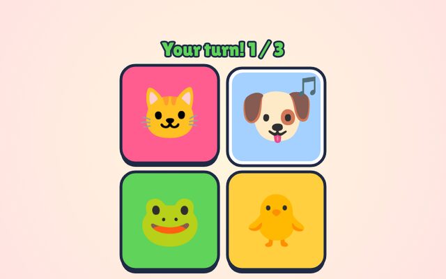 Copy Cat game screenshot