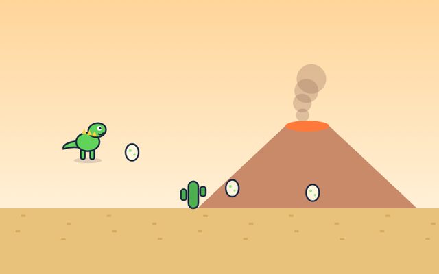 Dino Dash game screenshot