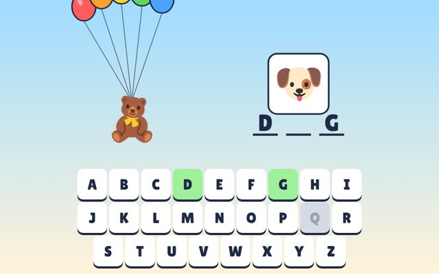 Hangman for Kids game screenshot