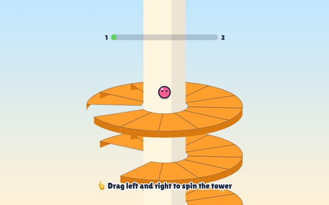 Helix Drop game screenshot
