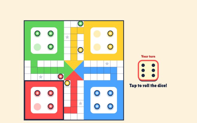Ludo game screenshot