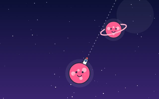Planet Hop game screenshot