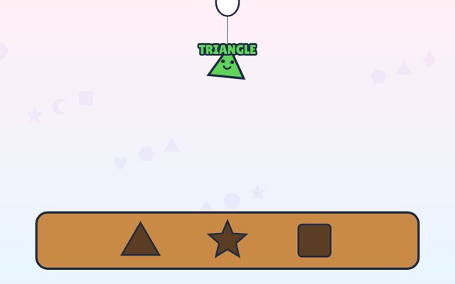 Shape Match game screenshot