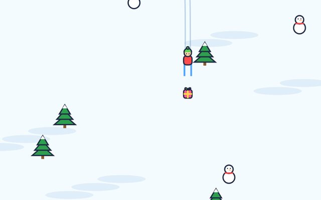 Snowy Slope game screenshot