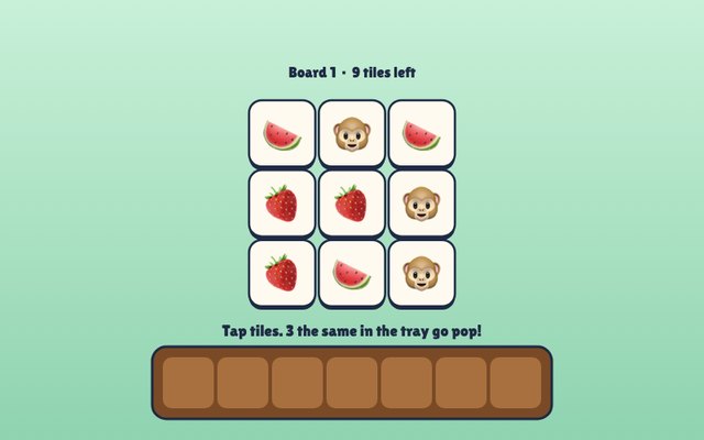 Tile Trio game screenshot