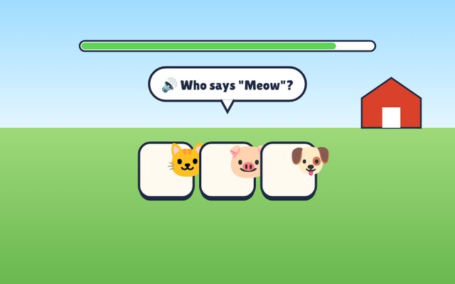 Who Says Moo? game screenshot